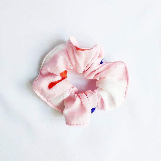 Scrunchi Betty "Geo rosa"