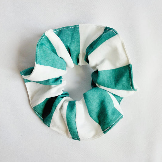 Scrunchi Betty "Streifen grün"