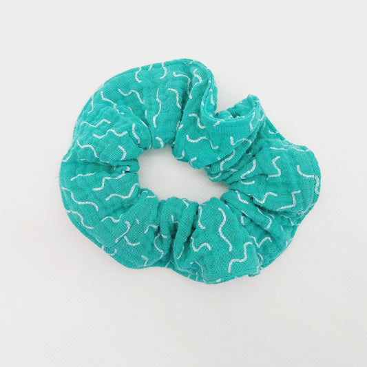 Scrunchi Betty "mintgrüne Welle"