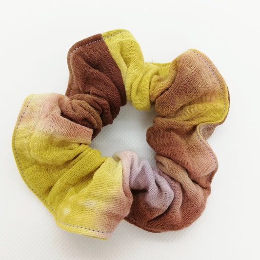 Scrunchi Betty "Batik braun"