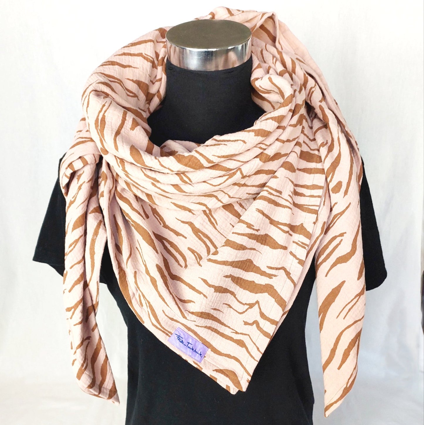 Halstuch aus Musselin (Unisex) "Junis"