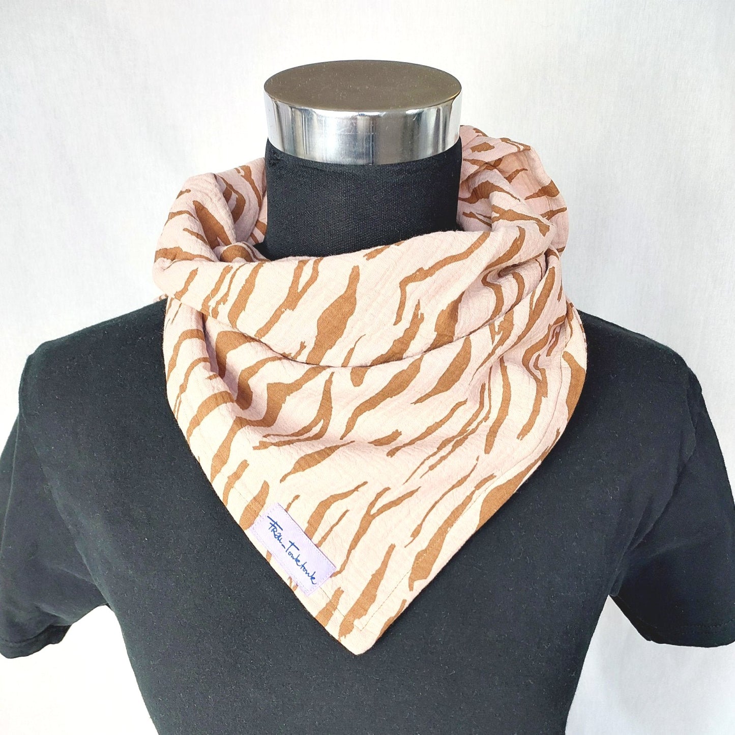 Halstuch aus Musselin (Unisex) "Junis"