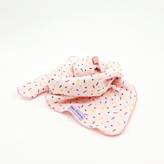 Halstuch aus Musselin "Lilje"